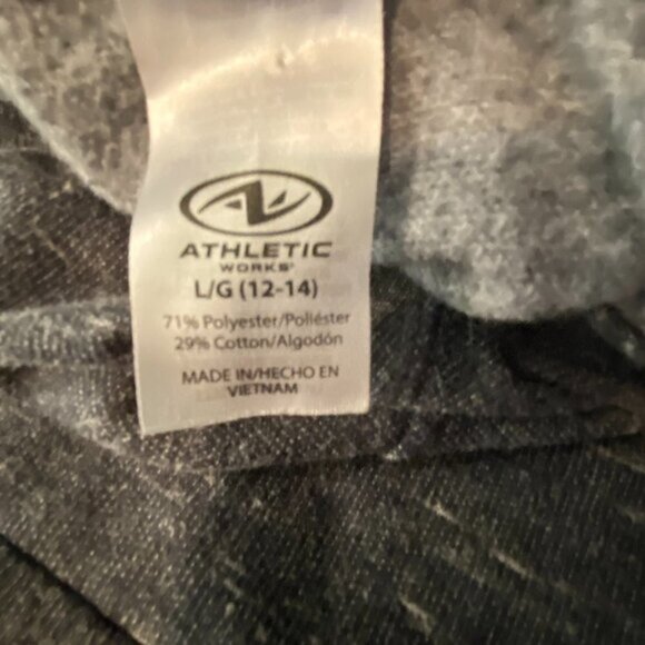 Athletic Works Women's Gray Hooded Sweatshirt Size Large - Picture 5 of 6
